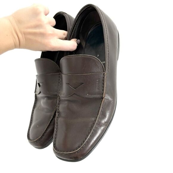Prada Vintage Brown Leather - Picture 6 of 11